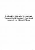 Maternity and Women's Health Care 11th Edition Lowdermilk Test Bank