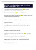 ABMDI Quiz Questions and Complete Solutions Graded A&plus;