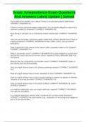 Texas Jurisprudence Exam Questions And Answers Latest Update &vert; Solved