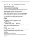 BMS TEST A&P 2&lowbar;CH 16 &lpar;ENDOCRINE SYSTEM&rpar;