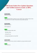 TIMS Exam Guide &lpar;New 2025&sol; 2026 Update&rpar; Questions and Verified Answers&vert; Grade A&vert; 100&percnt; Correct