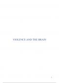 Lecture Notes Violence And the Brain