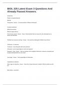 BIOL 225 Latest Exam 3 Questions And Already Passed Answers&period;