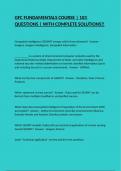 GFC FUNDAMENTALS COURSE &vert; 103 QUESTIONS &vert; WITH COMPLETE SOLUTIONS&excl;&excl;