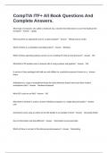 CompTIA ITF&plus; All Book Questions And Complete Answers&period;