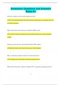 Emissions Questions and Answers  Rated A&plus;