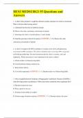 HESI MEDSURG1 55 Questions and Answers