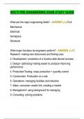 NOCTI PRE ENGINEERING EXAM STUDY GUIDE