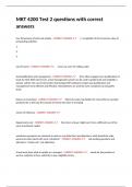 MKT 4200 Test 2 questions with correct answers