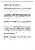 IEC FIRST YEAR EXAM STUDY
