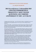 2024 Newest&vert;Literary Criticism&vert;2024-2025 UPDATE&vert;COMPREHENSIVE FREQUENTLY MOST TESTED QUESTIONS AND VERIFIED ANSWERS&vert;GET IT 100&percnt; ACCURATE