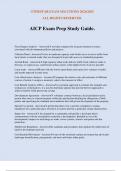 AICP Exam Prep Study Guide&period;