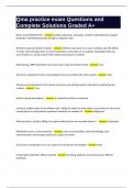 Qma practice exam Questions and Complete Solutions Graded A&plus;