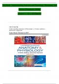 TEST BANK for Understanding Anatomy and Physiology A Visual&comma; Auditory&comma; Interactive Approach 3rd Edition by Gale Sloan Thompson &vert; Verified Chapter's 1 - 25 &vert; Complete Newest Version