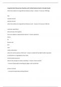Congenital Heart Disease Exam Questions with Verified Solutions Rated A&plus; &lpar;Already Passed&rpar;