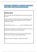 LETRS UNIT 1 - SESSION 1- 8  Questions and Answers &lpar;2024 &sol; 2025&rpar; &vert; 100&percnt; Correct Verified Answers
