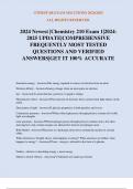 024 Newest &vert;Chemistry 210 Exam 1&vert;2024- 2025 UPDATE&vert;COMPREHENSIVE FREQUENTLY MOST TESTED QUESTIONS AND VERIFIED ANSWERS&vert;GET IT 100&percnt; ACCURATE