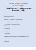 COMLEX LEVEL 2 Complete &lpar;Original&rpar; Exam Study Guide&period;