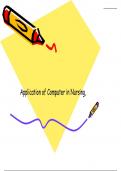 Application&lowbar;of&lowbar;Computer&lowbar;in&lowbar;Nursing