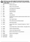 NYPD Radio Codes WITH COMPLETE QUESTIONS WITH ANSWERS LATEST UPDATED 100&percnt; VERIFIED SOLUTIONS &lpar; ALREADY GRADED A&plus;&rpar;&lpar;2024-2025&rpar;