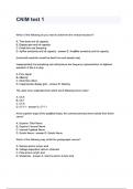 CNIM test 1 questions and answers
