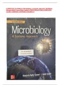 COMPLETE Test Bank for Microbiology&comma; A Systems Approach&comma; 7th Edition&comma; Marjorie Kelly Cowan&comma; Heidi Smith&period; LATEST UPDATE 2025 COMPLETE GUIDE &lpar;VERIFIED ANSWERS&rpar; GRADED A&plus;