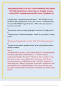 Exam &lpar;elaborations&rpar; &lpar;NGN&rpar; NEW GENERATION NCLEX  