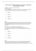 Test Bank For Bates' Guide to Physical Examination and History Taking&period; 13th Edition&comma; by Lynn S&period; Bickley&period; 2024&sol;2025&vert; All Chapters&vert; ISBN-13 978-1975210533