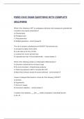 PMED CH43 EXAM QUESTIONS WITH COMPLETE SOLUTIONS&period;pdf