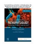 Test bank McCance & Huether ' s Pathophysiology&colon; The Biologic Basis for Disease in Adults and Children 9th Edition by Julia Rogers All Chapters Completed