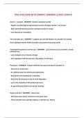 POLS 2350 EXAM WITH CORRECT ANSWERS LATEST UPDATE