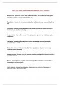 CMPT 280 EXAM QUESTIONS AND ANSWERS 100&percnt; CORRECT