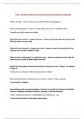 CMPT 280 MIDTERM EXAM QUESTIONS AND CORRECT ANSWERS
