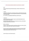 CMPT 280 FINAL EXAM WITH COMPLETE SOLUTIONS 100&percnt; VERIFIED