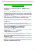 Florida 2 &ndash; 15 Insurance License Exam Questions and  Answers 100&percnt; Solved