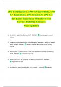 ePO Certification&comma; ePO 5&period;9 Essentials&comma; ePO  5&period;1 Essentials&comma; ePO Cloud 5&period;5&comma; ePO 5&period;3   Set Exam Questions With Reviewed  Correct Detailed Answers  New Update&excl;&excl; 