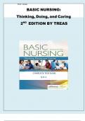 TEST BANK BASIC NURSING&colon; Thinking&comma; Doing&comma; and Caring  2ND  EDITION BY TREAS