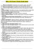 Brcc exam 2 bio 1013 questions and answers 100&percnt; pass 2024