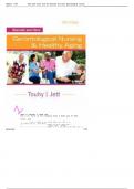 Test bank touhy and jett ebersole and hess  gerontological nursing