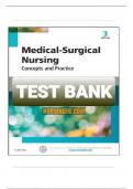 Test Bank For Medical Surgical Nursing Concepts and Practice 3rd Edition - DeWit with complete solution&period;