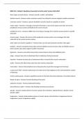 BIOD 151- Module 5 Questions Answered Correctly Latest Version 2024-2025