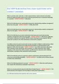 CLC 059 SUBCONTRACTING EXAM QUESTIONS WITH CORRECT ANSWERS&period;