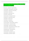 Jane Eyre Test Questions With Verified Answers A Graded