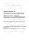 EXSC 520- Quiz 1 Review Questions with Verified Solutions Fully Solved 