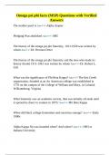 Omega psi phi facts &lpar;MSP&rpar; Questions with Verified Answers