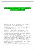 ENGLISH 11A- SEMESTER EXAM WITH THE FULL COVERAGE&period;