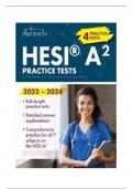 HESI CAT exam Test Bank&period; All new for 2023-2024&period;