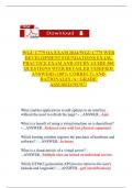 WGU C957 APPLIED ALGEBRA OA EXAM 2024 &vert; ACTUAL REAL EXAM QUESTIONS AND ANSWERS WITH STUDY GUIDE &vert; VERIFIED AND ACCURATE FOR GUARANTEED PASS &vert; GRADED A&plus;