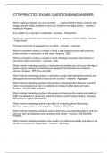 C779 PRACTICE EXAMS QUESTIONS AND ANSWER