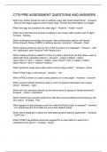 C779 PRE ASSESSMENT QUESTIONS AND ANSWERS